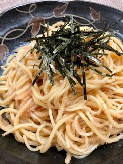 ☆ゆでて混ぜるだけ!たらこスパゲティ♪-レシピのメイン写真