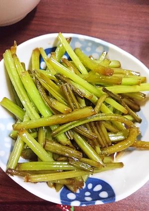 芋づる(さつまいもの茎)炒め-レシピのメイン写真