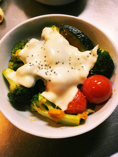 ★夏野菜のガーリックチーズ焼き★-レシピのメイン写真