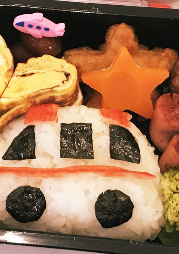救急車弁当 キャラ弁 幼稚園弁当 年少-レシピのメイン写真