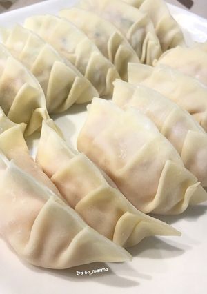我が家の鶏エビ餃子-レシピのメイン写真