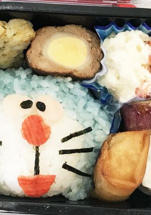 ドラえもん弁当 キャラ弁 幼稚園弁当-レシピのメイン写真