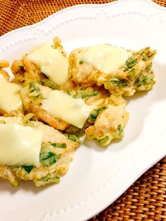 チーズのせ♡大葉でとり天!-レシピのメイン写真