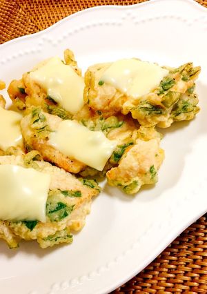 チーズのせ♡大葉でとり天！-レシピのメイン写真