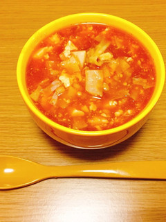 栄養満点!豆腐ともち麦のスープ-レシピのメイン写真