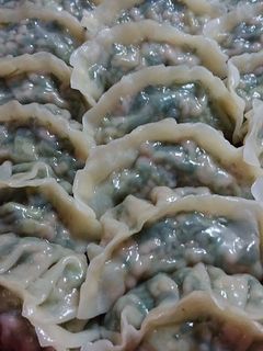 モロヘイヤ餃子♪焼いても水餃子でも♪-レシピのメイン写真