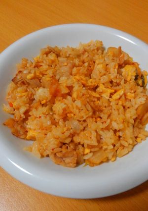 卵と豚キムチのチャーハン-レシピのメイン写真