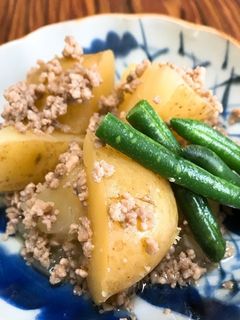 ジャガイモの簡単そぼろ煮-レシピのメイン写真