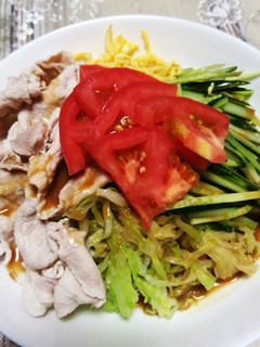 冷やし中華風…冷しゃぶ-レシピのメイン写真