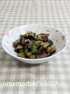 茄子とピーマンの味噌炒め-レシピのメイン写真