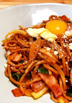 ベースパスタナポリタン-レシピのメイン写真