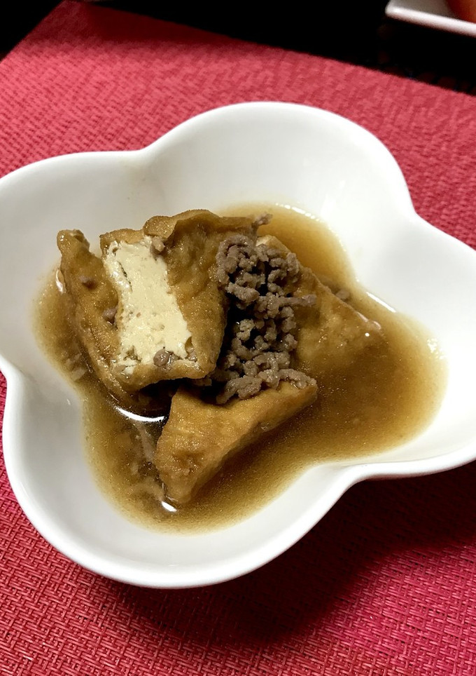☆厚揚げのあんかけ風そぼろ煮☆-レシピのメイン写真