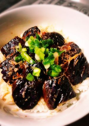 茄子バター丼-レシピのメイン写真