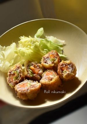 市販のカット野菜で簡単肉巻き-レシピのメイン写真