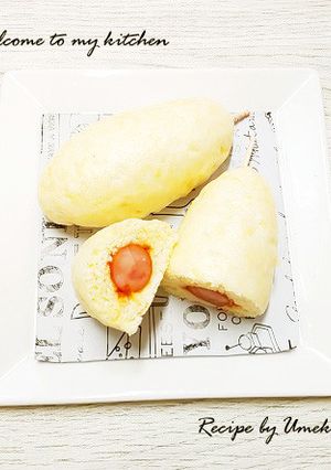 フライパンで～♪アメリカンドッグまん-レシピのメイン写真