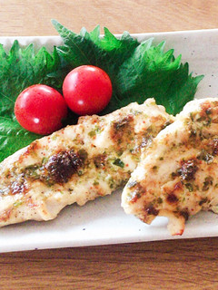鶏ささみの醤油マヨネーズ焼き-レシピのメイン写真