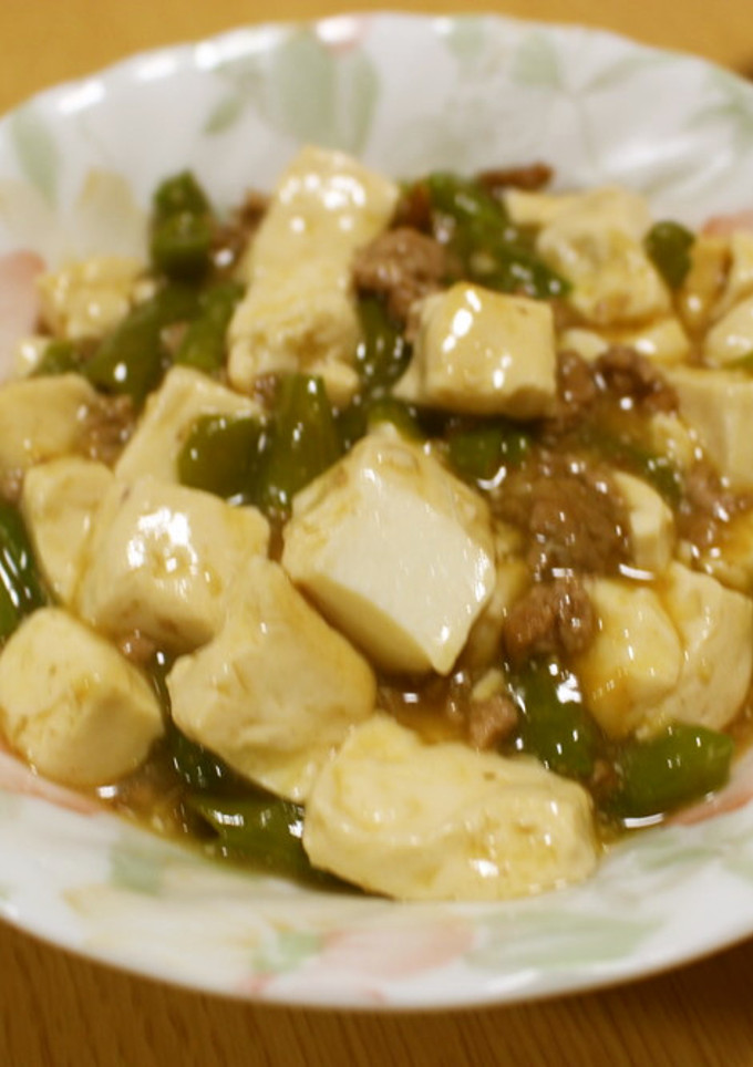 もうアタリは怖くない！麻婆ししとうふ-レシピのメイン写真