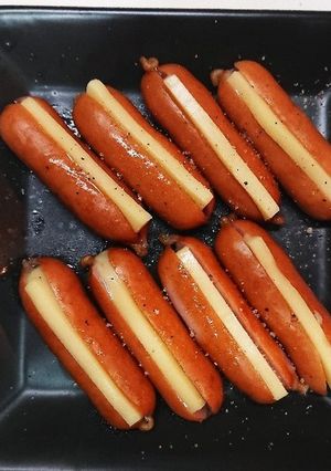 チーズ&ウインナー-レシピのメイン写真