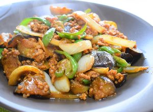 豚ひき肉と夏野菜の味噌カレー炒め！-レシピのメイン写真