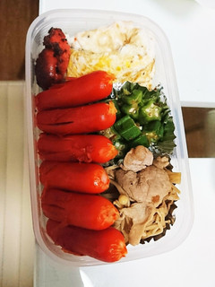 お弁当2018年8月22日-レシピのメイン写真