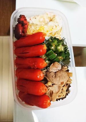 お弁当2018年8月22日-レシピのメイン写真