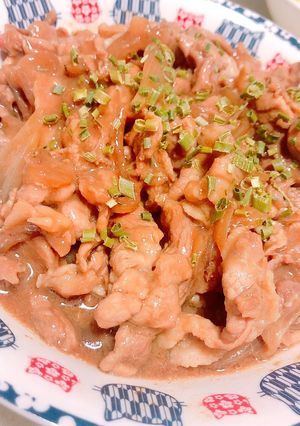 覚書✍簡単！豚こまの生姜焼き-レシピのメイン写真