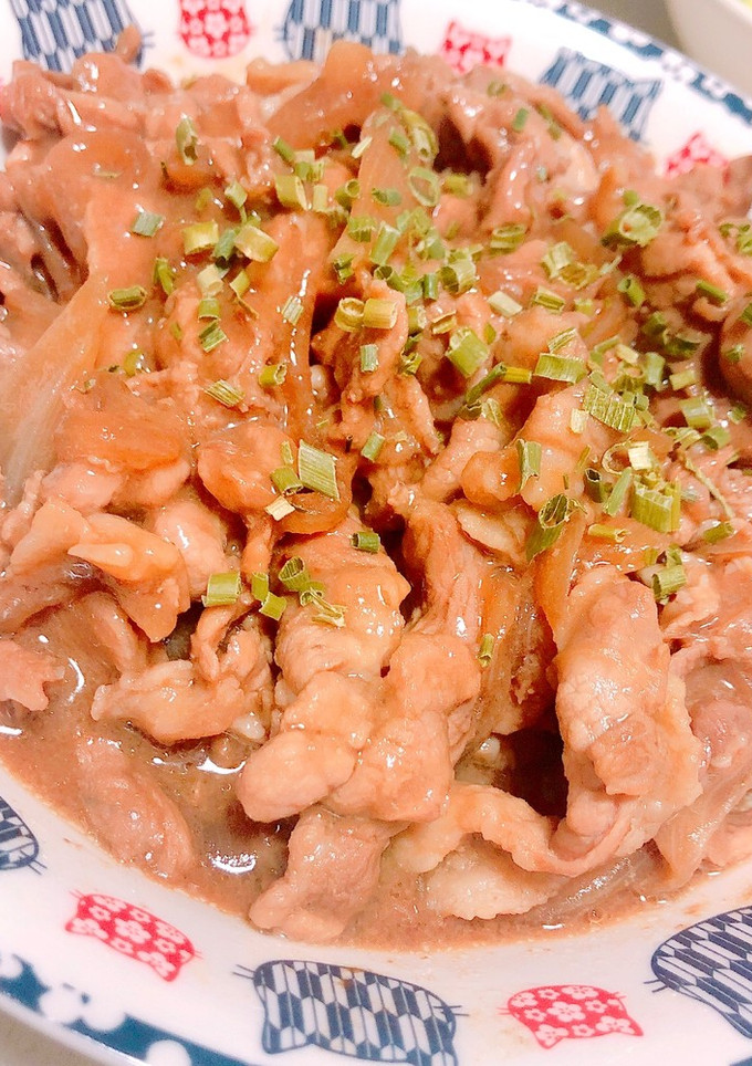 覚書✍簡単！豚こまの生姜焼き-レシピのメイン写真