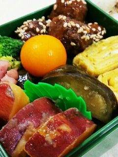 お弁当に簡単ナス炒め-レシピのメイン写真