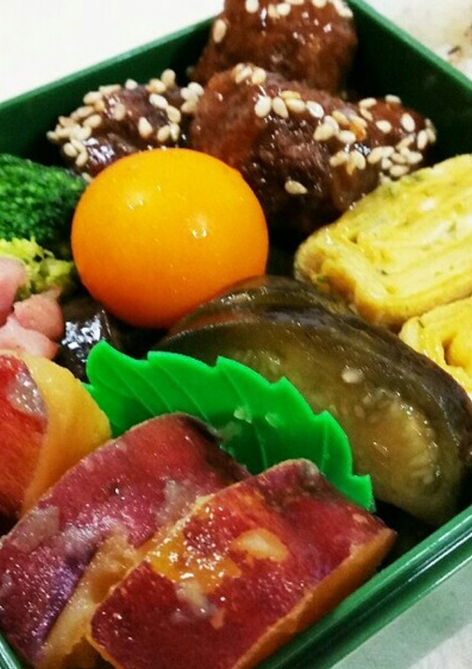 お弁当に簡単ナス炒め-レシピのメイン写真