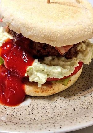 自宅deできちゃうアボガドバーガー-レシピのメイン写真