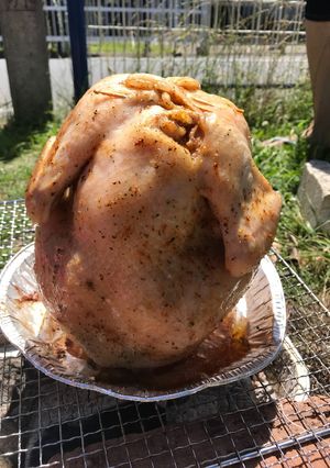 バーベキューが盛り上がる!ビア缶チキン!-レシピのメイン写真