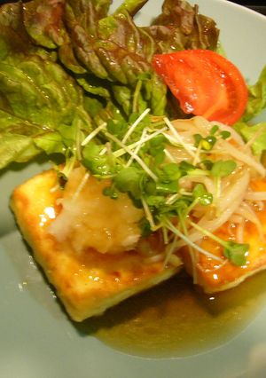 フワッ。シャキッ!!ヘルシー豆腐ステーキ-レシピのメイン写真