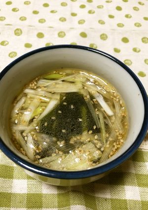 めっけもん♪簡単！美味！わかめスープ-レシピのメイン写真