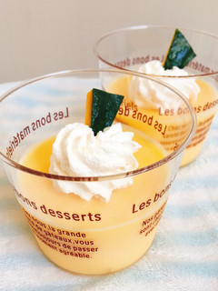 レンジで簡単♡高栄養かぼちゃプリン♫-レシピのメイン写真