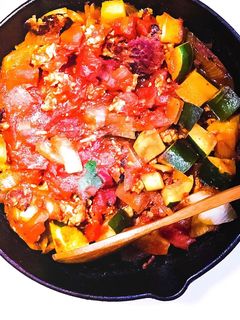スパイスで鶏肉ズッキーニのキーマカレー♪-レシピのメイン写真