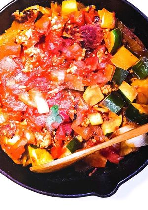 スパイスで鶏肉ズッキーニのキーマカレー♪-レシピのメイン写真