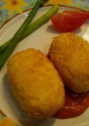 カニカマでなんちゃってクリームコロッケ-レシピのメイン写真