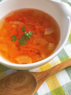 簡単!朝食に◎トマトとセロリのスープ-レシピのメイン写真