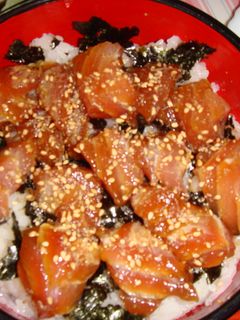 刺身の切れ端もヅケ丼で美味しく♪-レシピのメイン写真