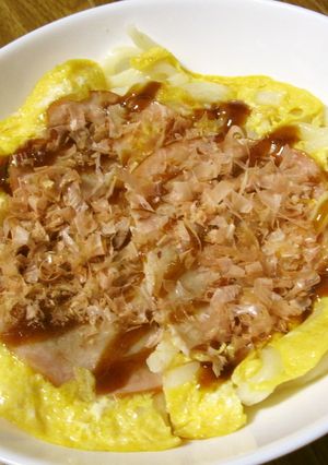 うどん焼き-レシピのメイン写真