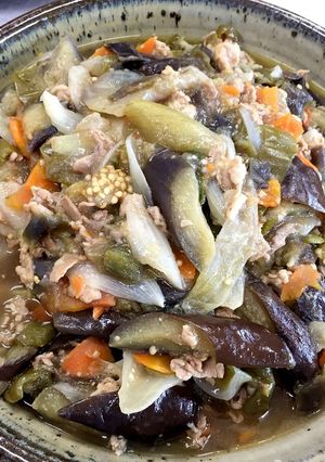 なすと豚肉の味噌炒め-レシピのメイン写真