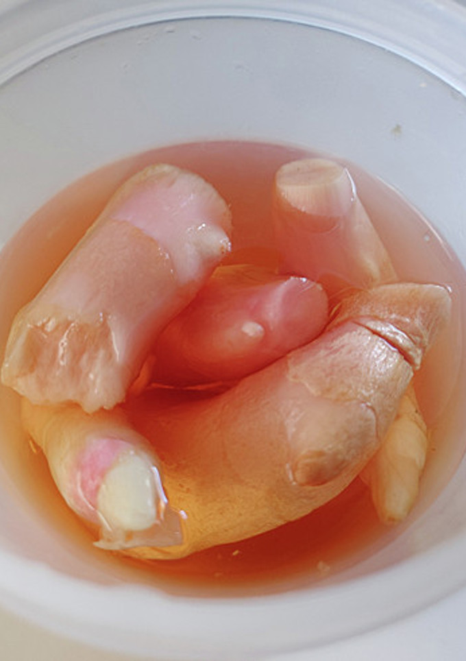 新生姜のさし酢漬け-レシピのメイン写真