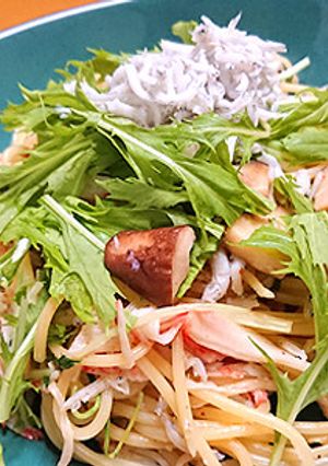 あごだしを使ったしらすパスタ-レシピのメイン写真