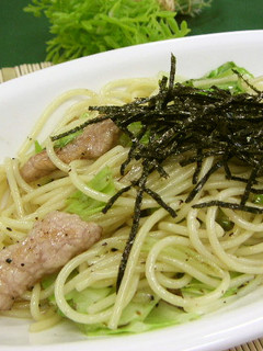 塩だれスパゲティ(腎臓病食)-レシピのメイン写真