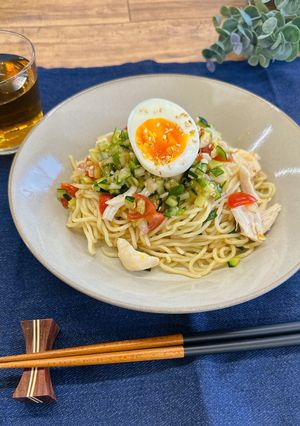 きゅうりのやみつきだれ和え麺-レシピのメイン写真