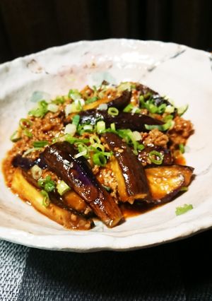 米粉でやさしいとろみのピリ辛麻婆茄子-レシピのメイン写真