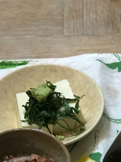 簡単☆彡冷奴に大葉わさび-レシピのメイン写真