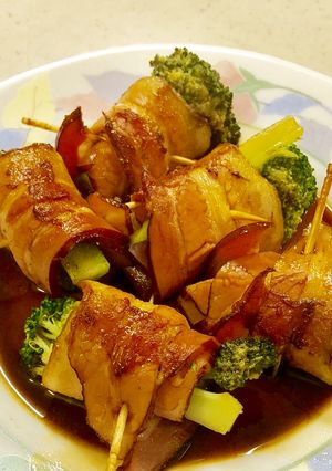 ブロッコリーのベーコン巻き-レシピのメイン写真