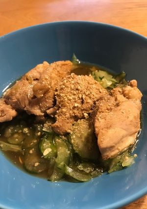 タレが超簡単な蒸し鶏-レシピのメイン写真