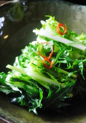 シンプル♪水菜のお漬物-レシピのメイン写真